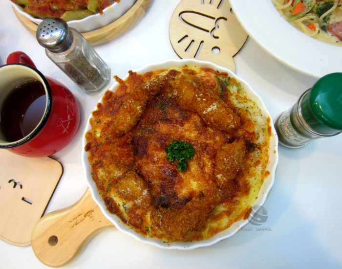 Fish Cutlet Baked Rice- NTD 140